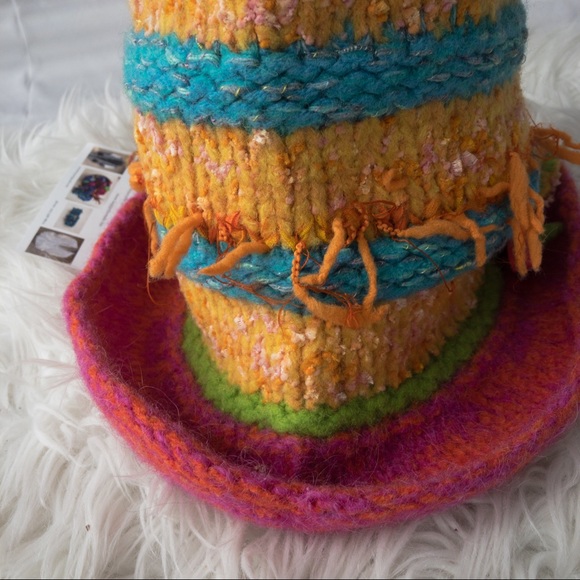 DR. SEUSS HAT Hand knit. Very Unique Wearable Art. - Picture 5 of 11